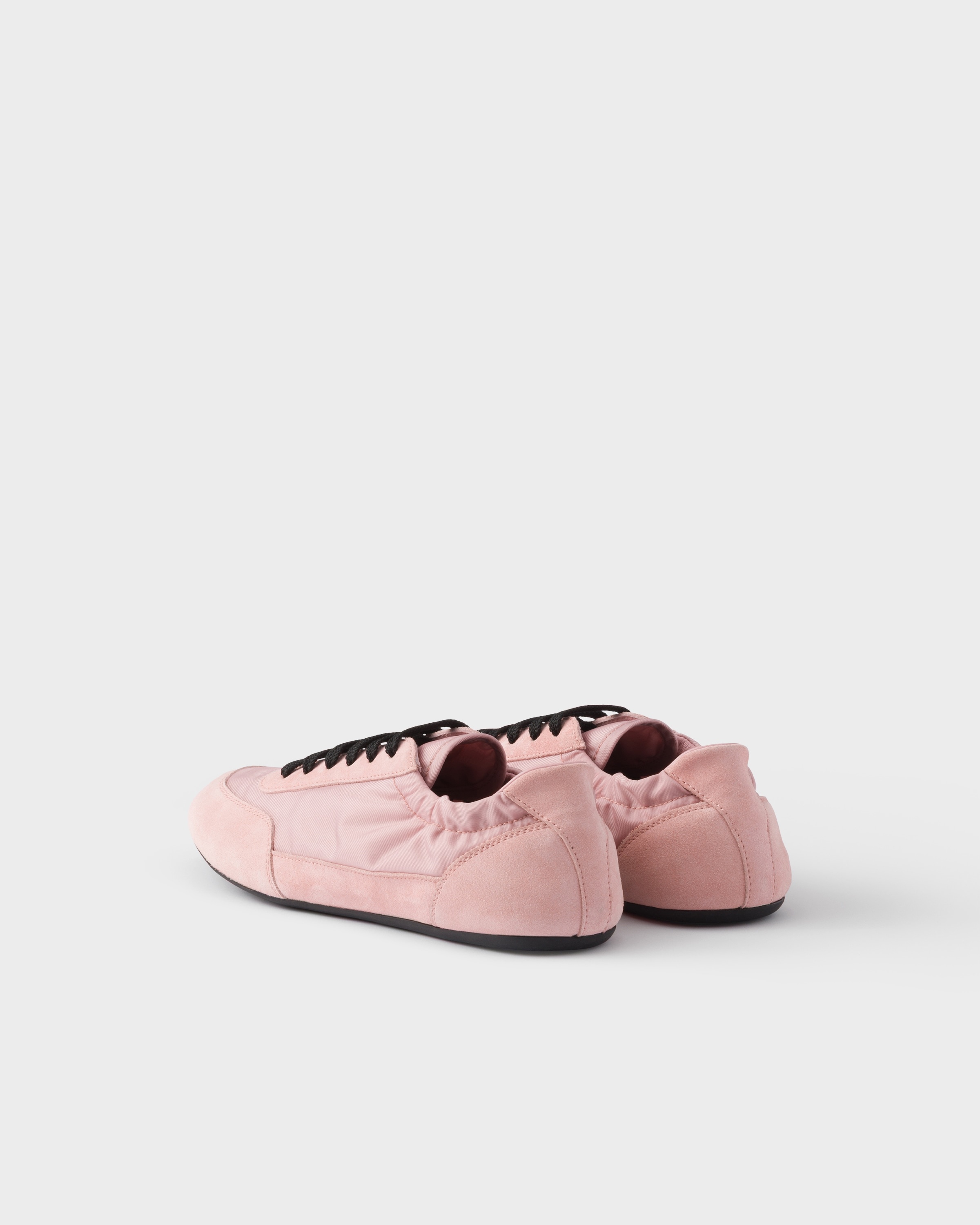 Collapse Re-Nylon and suede sneakers - 5