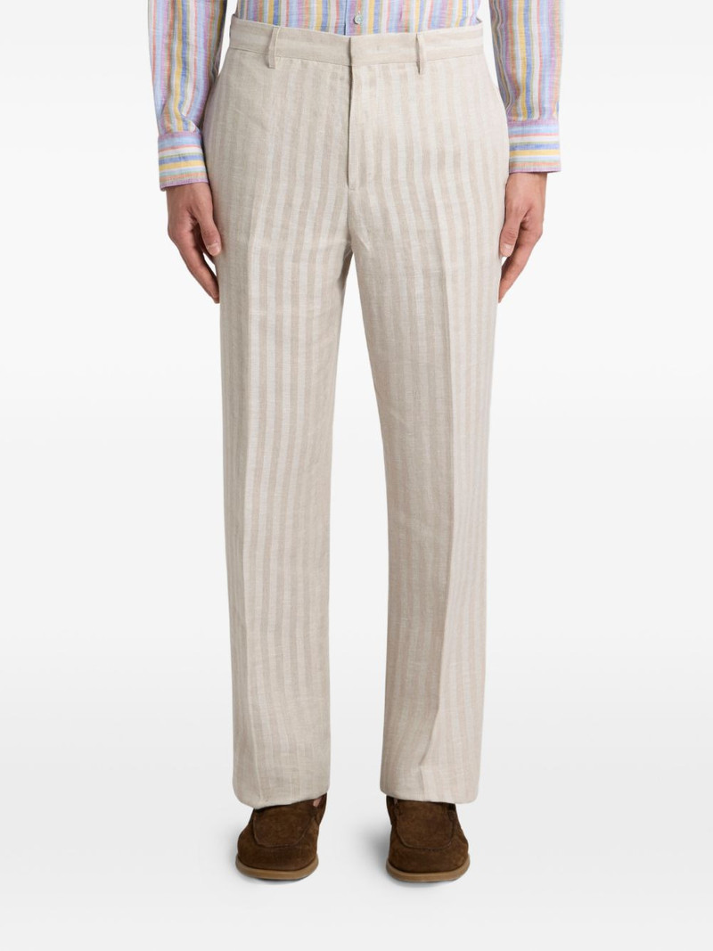 Etro striped trousers outlook