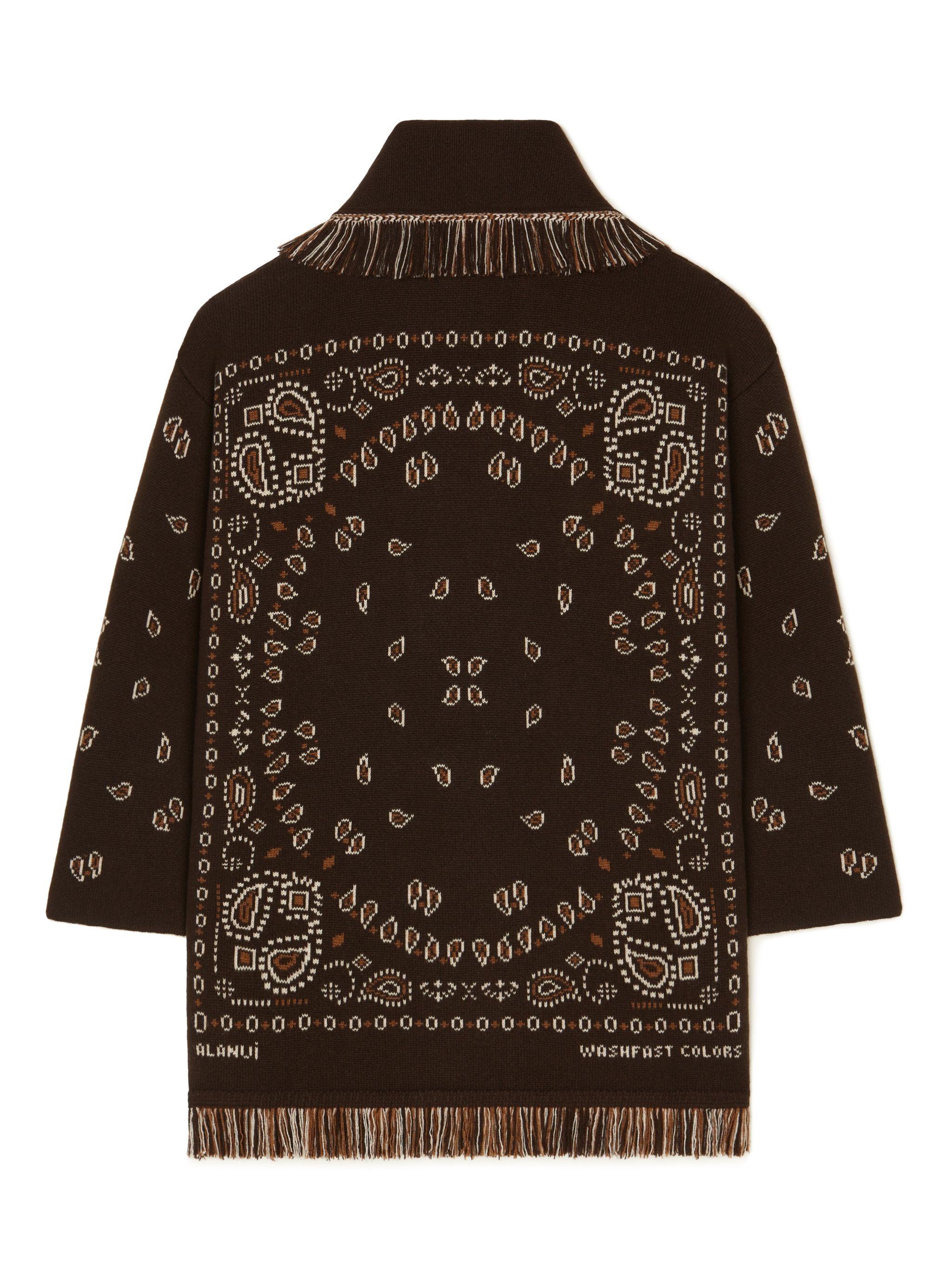 Bandana Jacquard Cardigan - 3