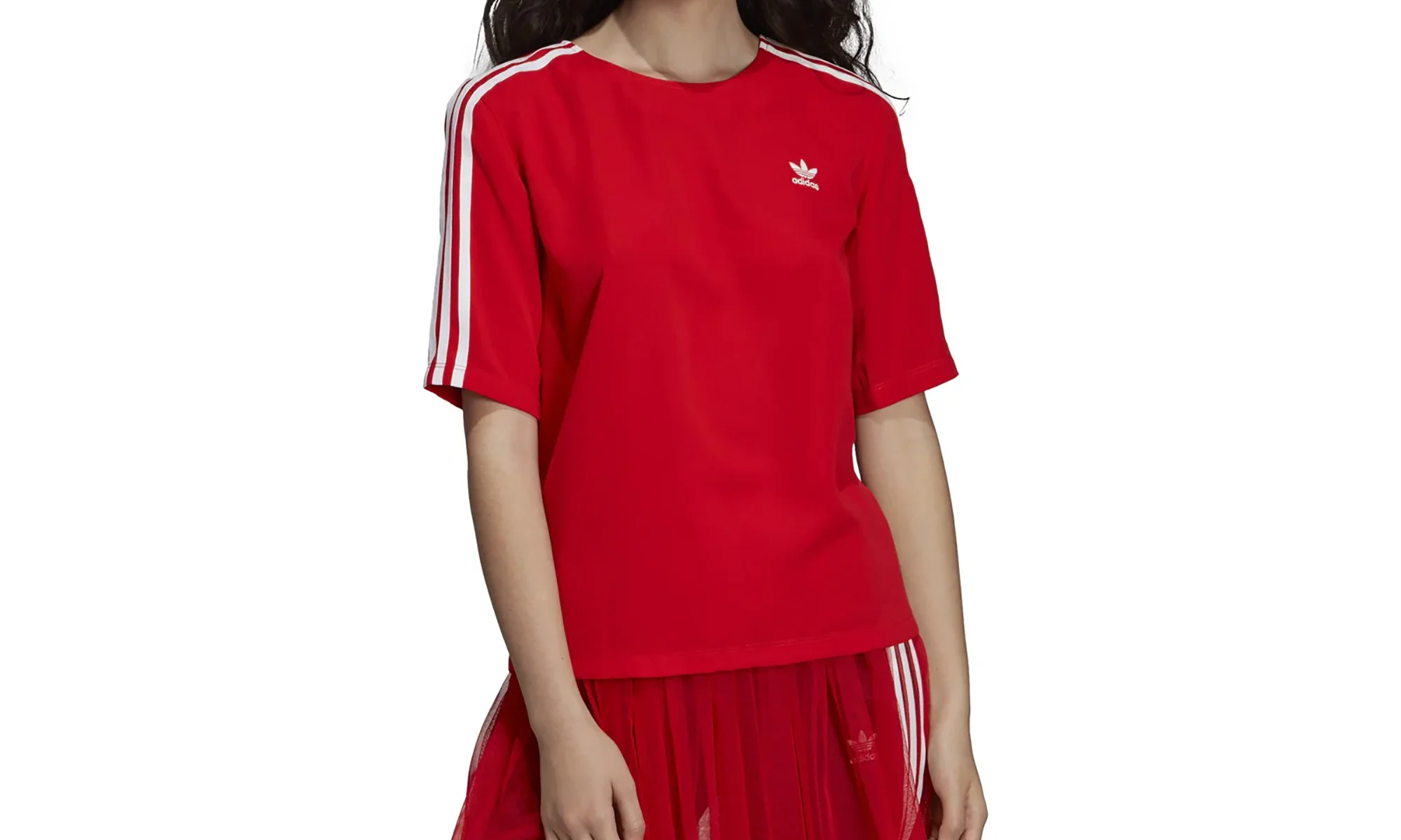 3-Stripes Tee "Red" DW3888 - 1