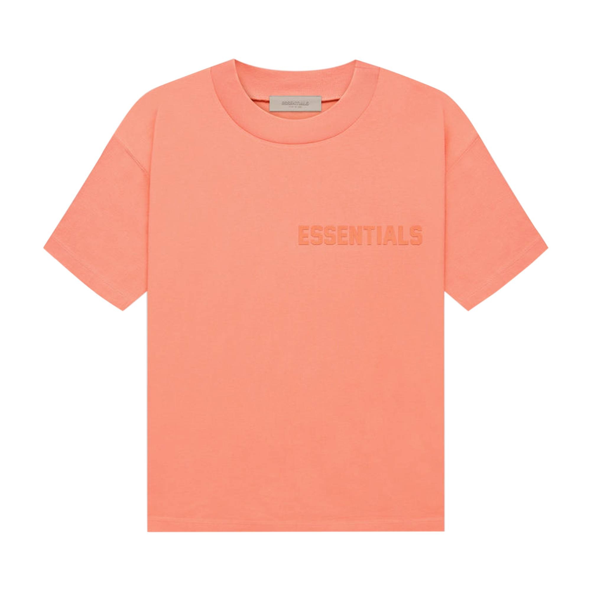 Fear of God Essentials Short-Sleeve Tee 'Coral' - 1