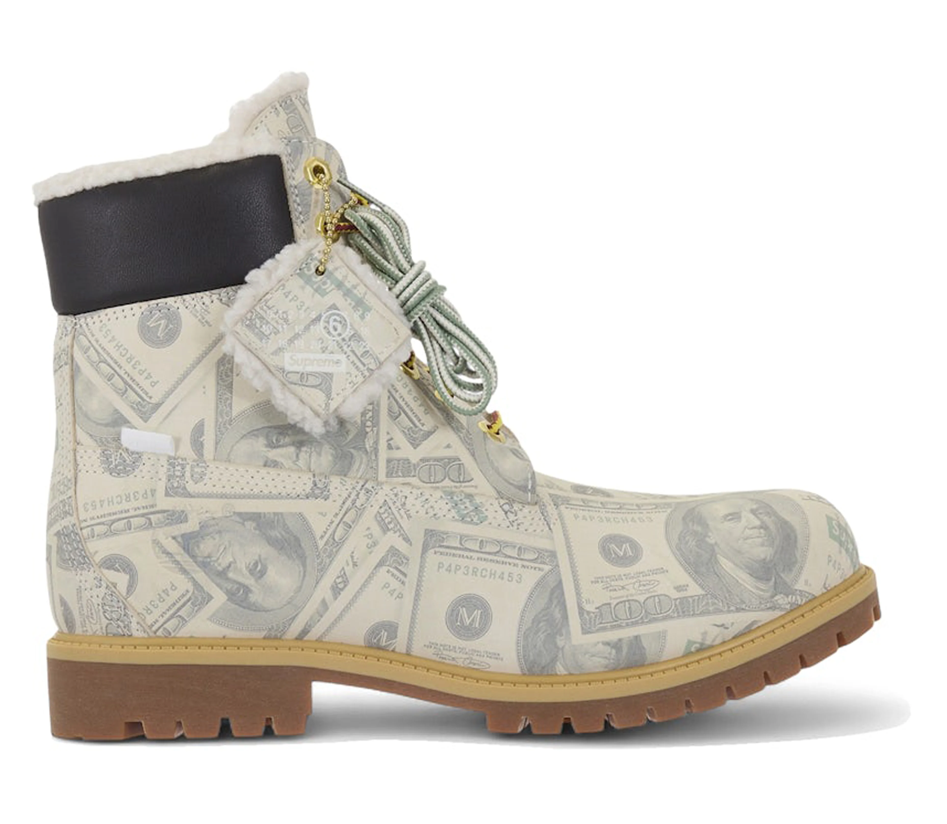 Supreme x MM6 Maison Margiela 6" Premium Boot '$100 Bills' (2026) - 1