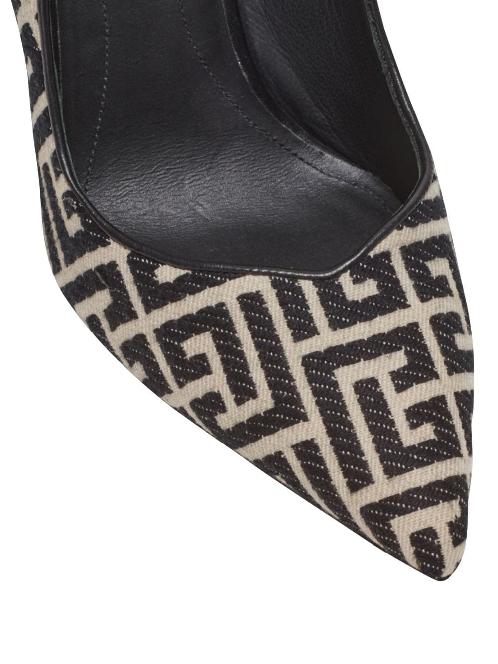 Ruby 95mm monogram pumps - 5