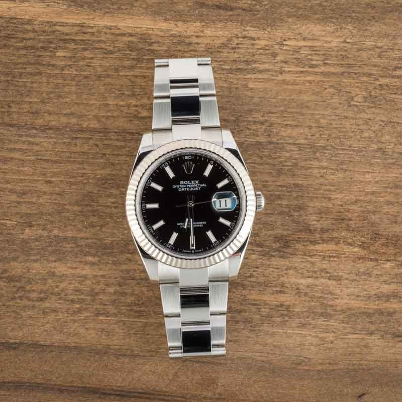 Pre-Owned Rolex Datejust 41 126334 Black Dial - 7