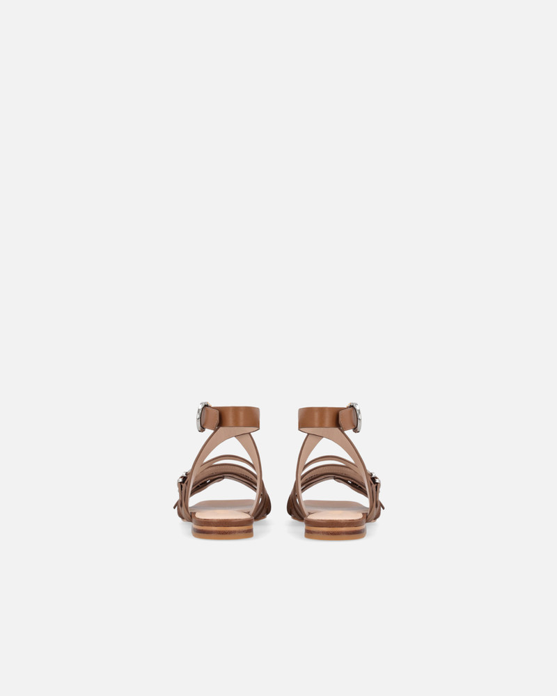 FLAT SANDALS WITH BRAIDED STRAPS AND METALLIC DETAILS 8