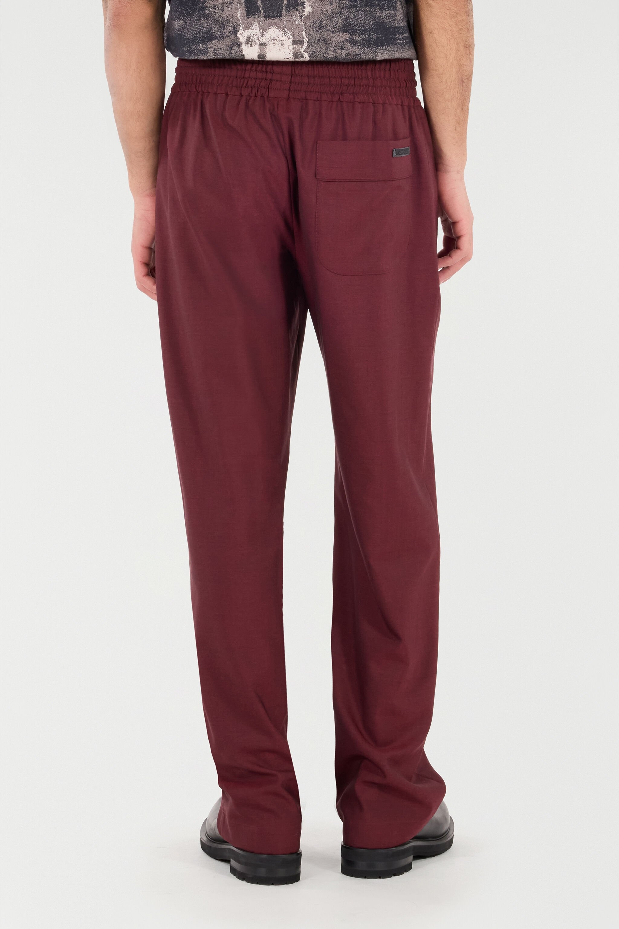 Loose Virgin Wool Pants - 4