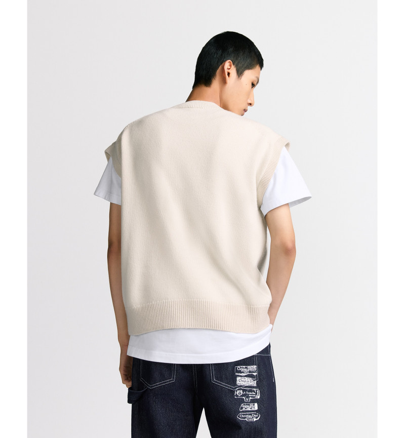 Dior Archives Labels Sweater Vest 4