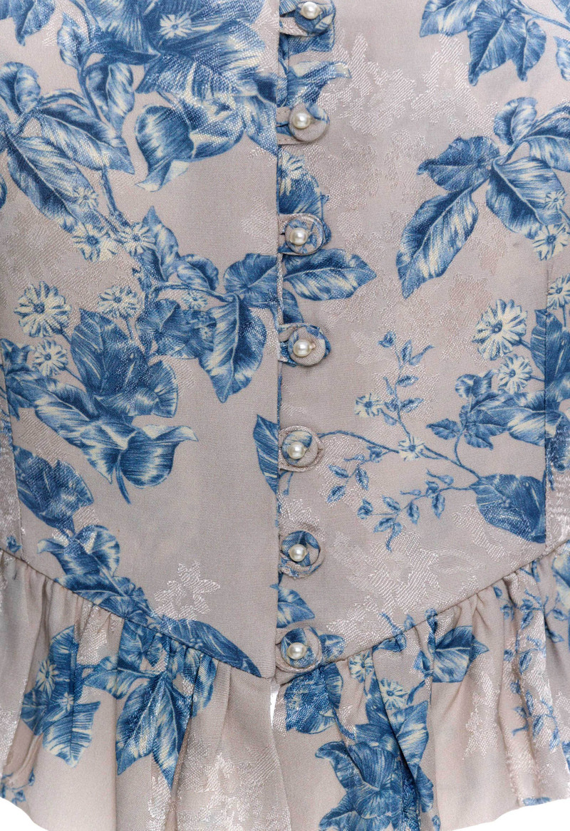 Eslabón Bougainvillea Cropped Top 8
