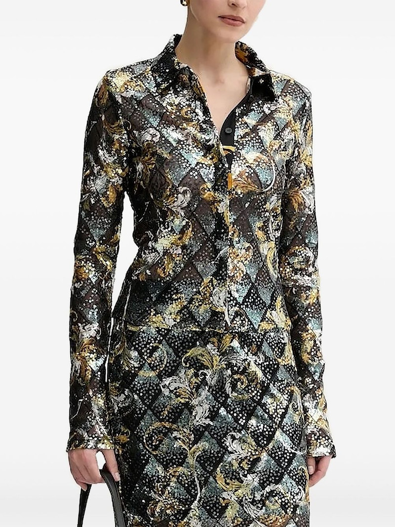 sequin-embellished blouse 1