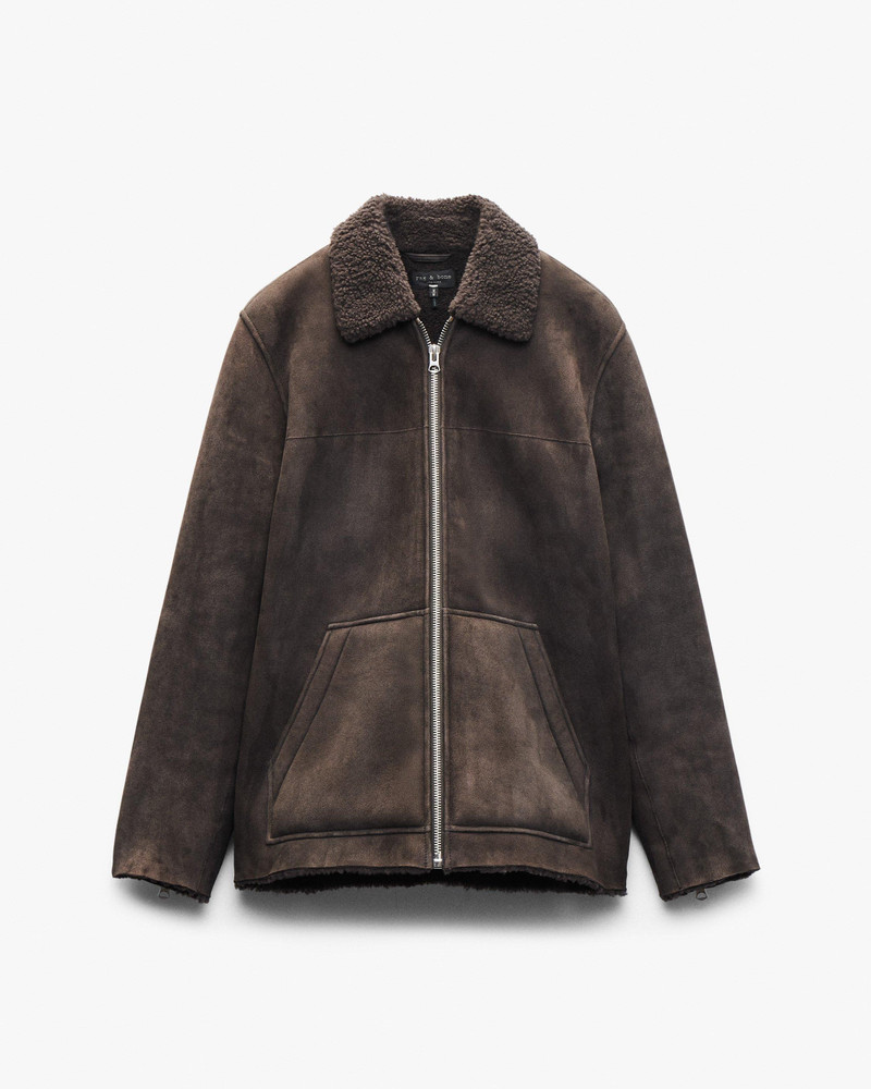 Trent Lamb Shearling Jacket 1