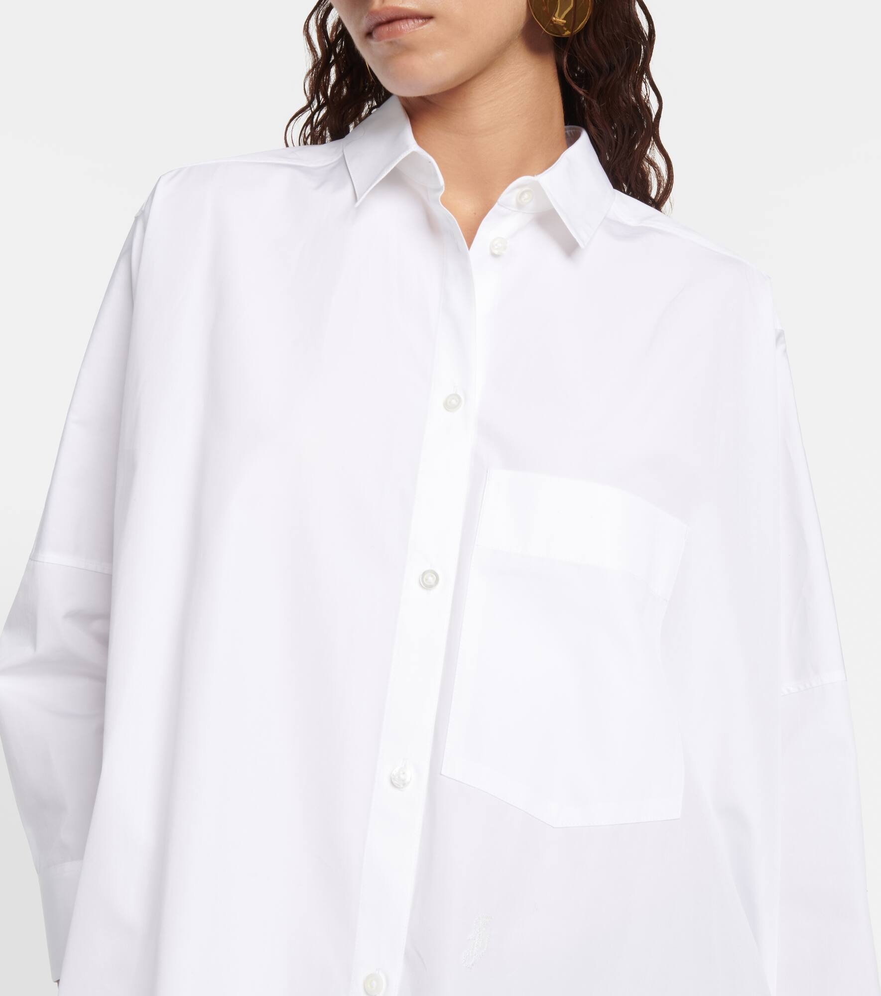 Cotton poplin shirt - 4
