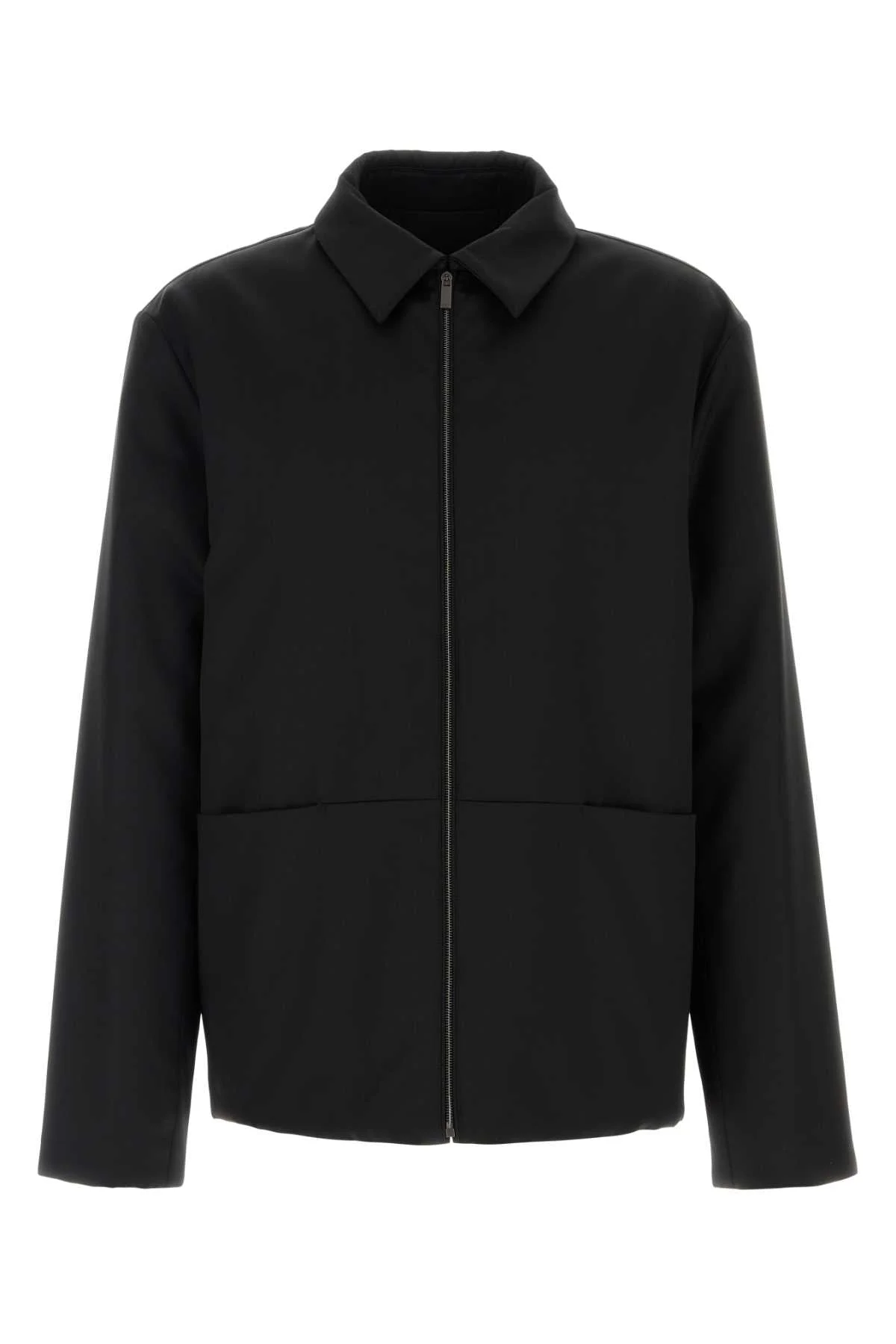 Gucci Men Black Wool Reversible Jacket - 1