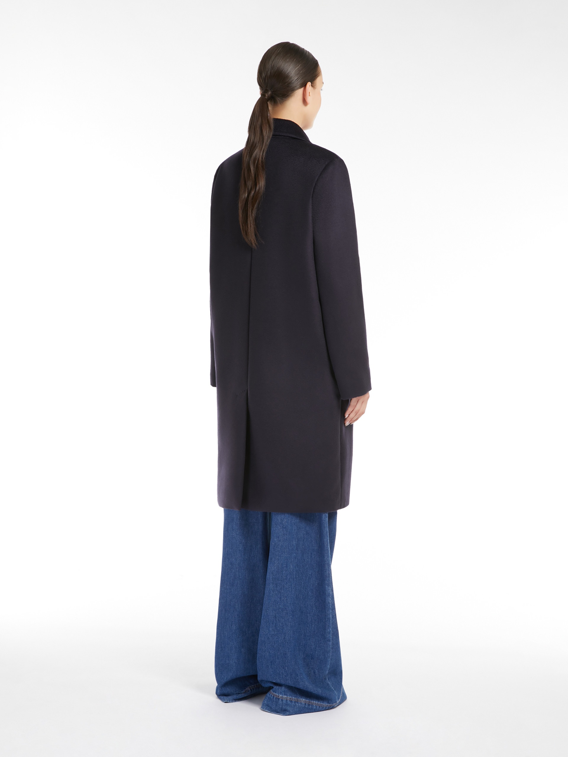 ZUM Double-breasted wool broadcloth coat - 4