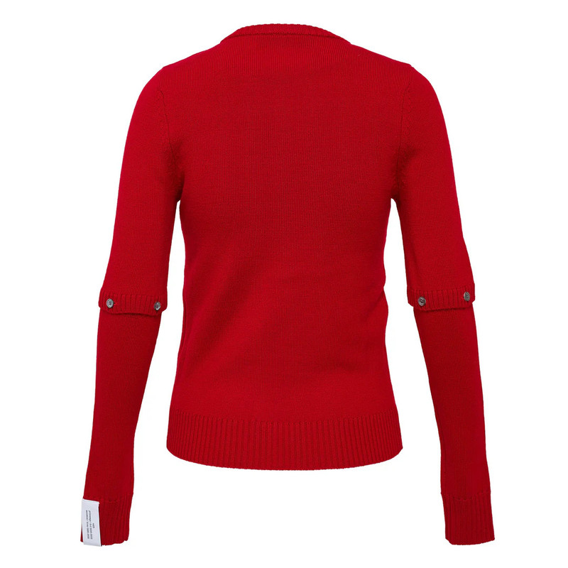 rokh Detachable Sleeve Cardigan outlook