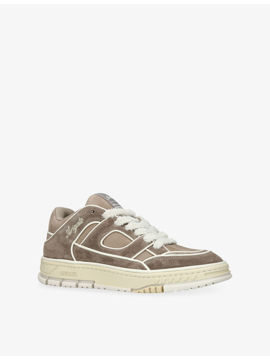 Area Suede and Mesh Trainers - 3