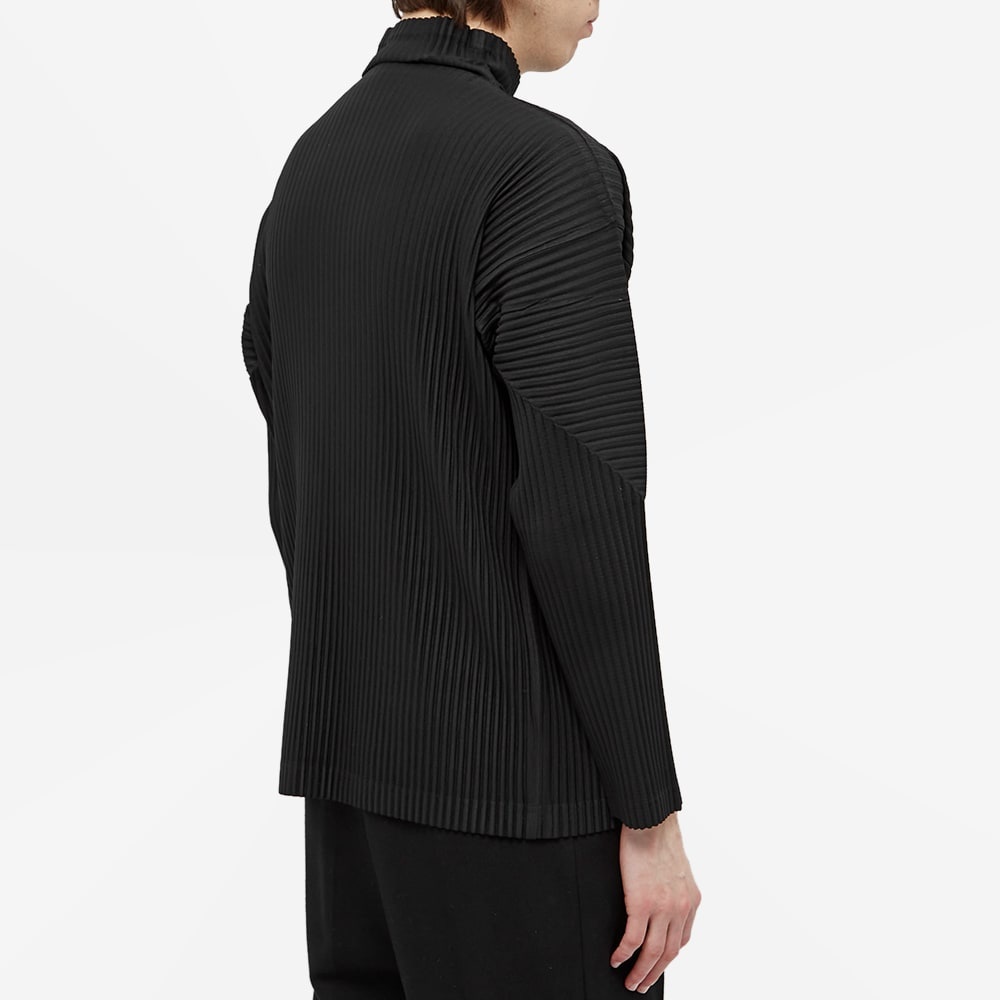 Homme Plissé Issey Miyake Pleated Roll Neck - 5