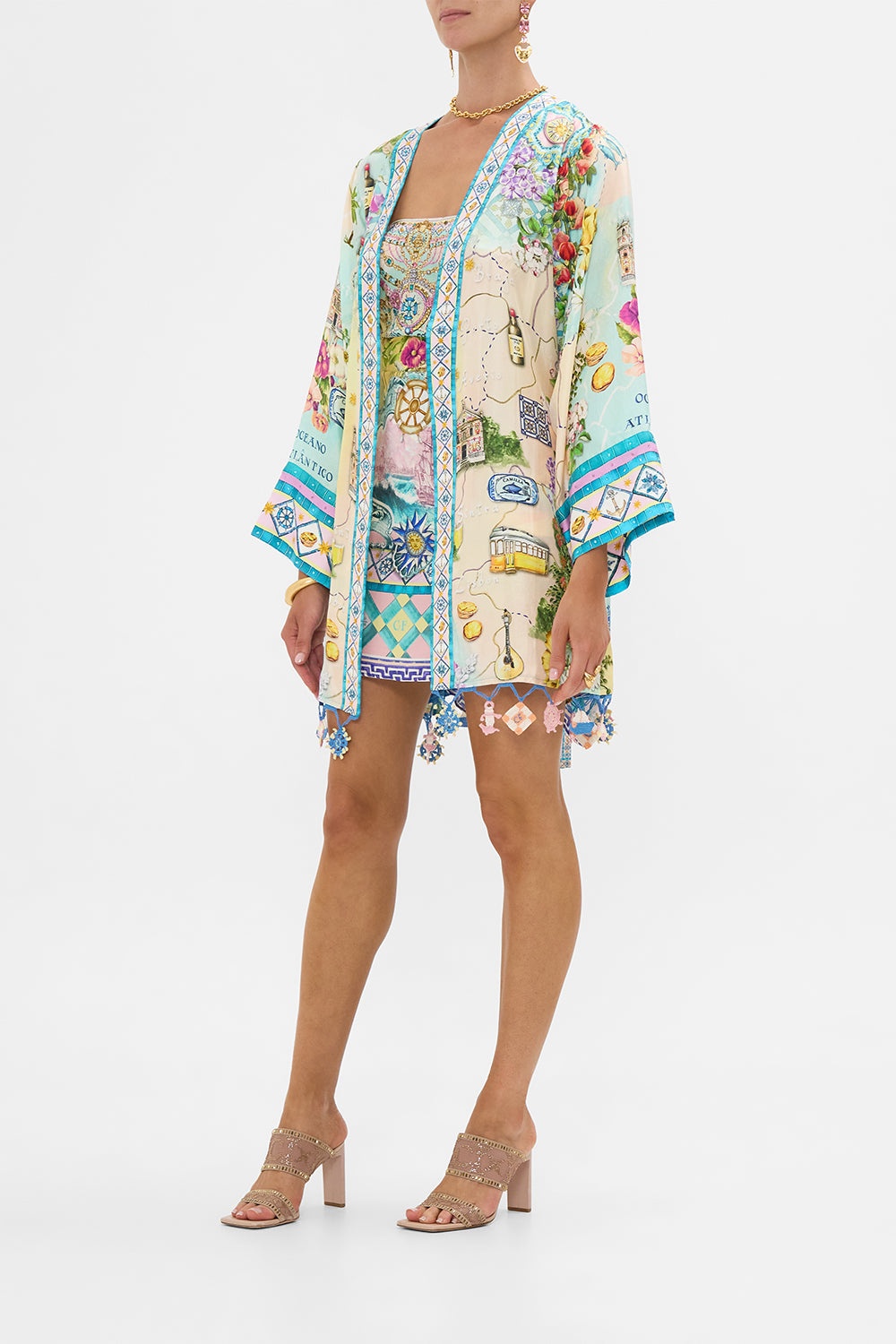SHORT KIMONO WRAP - 4