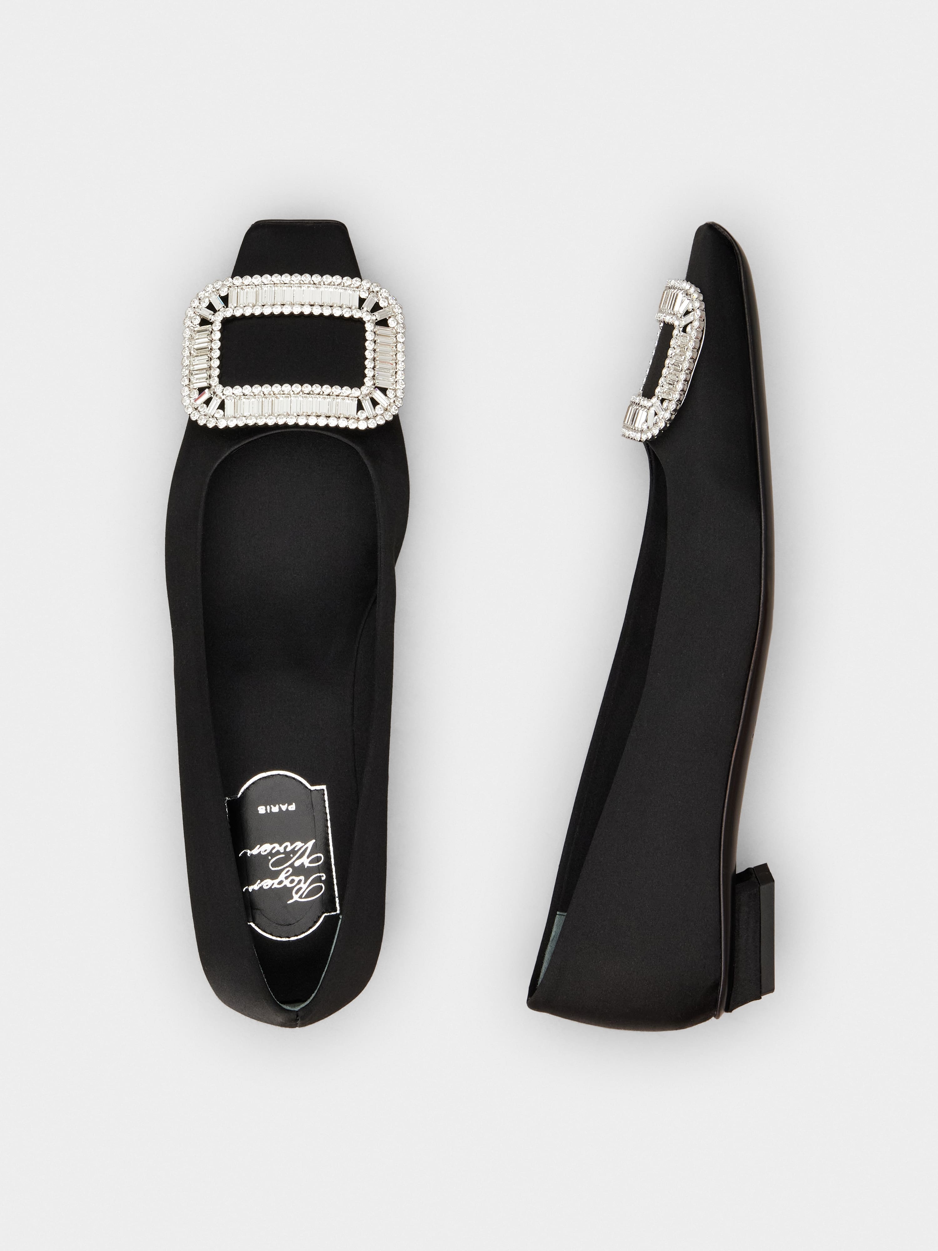 Belle Vivier Ballerinas in satin - 4