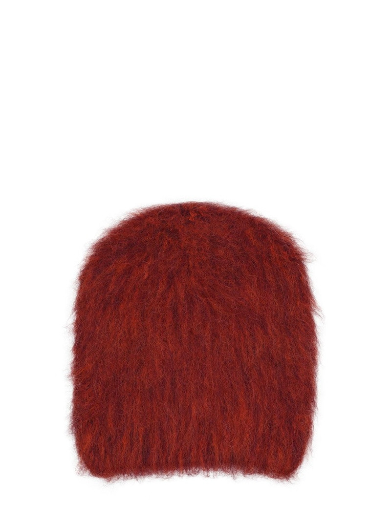 Marled alpaca blend basic beanie 4