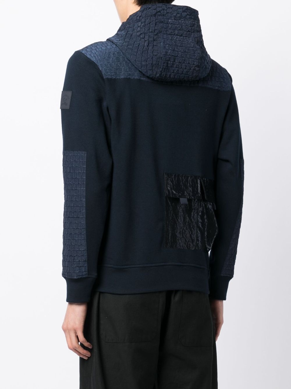 stand-up collar hooded jacket - 4