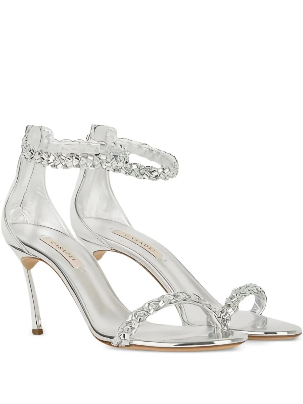 Starsway crystal-embellished sandals - 1