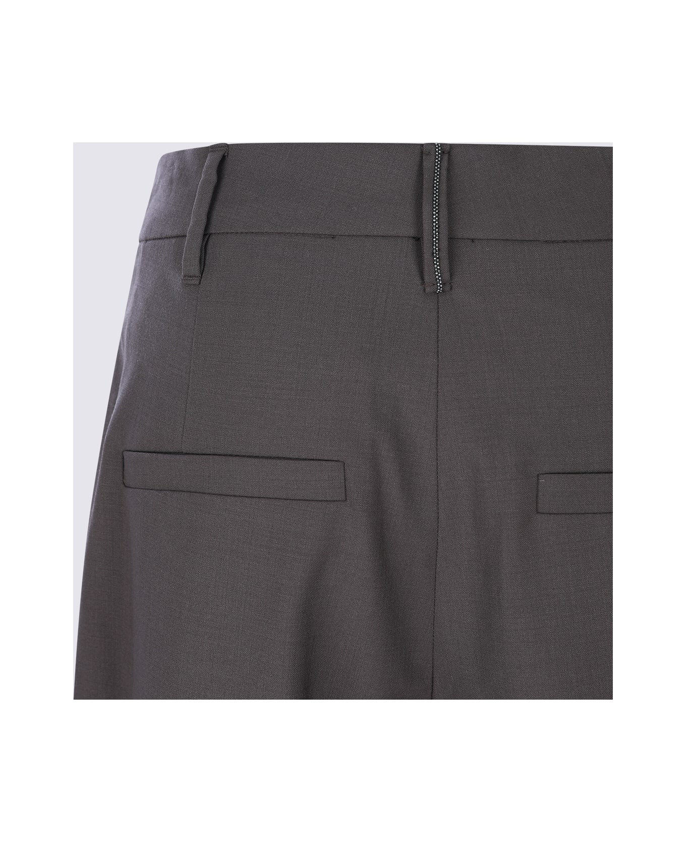 Grey Wool Pants - 4