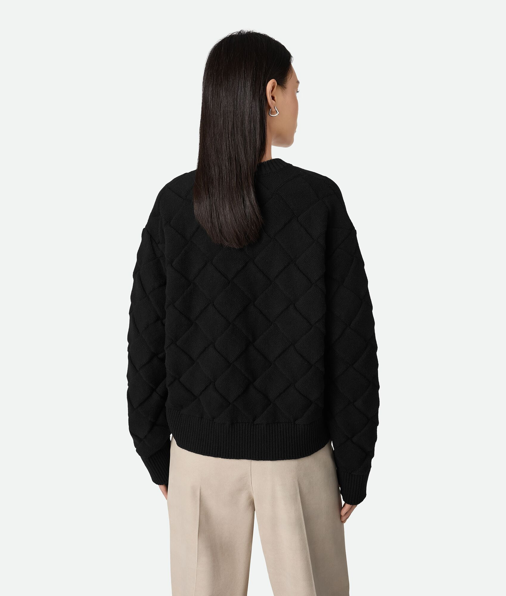 Intrecciato Wool Sweater - 3