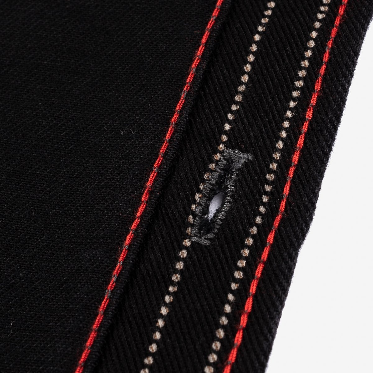 IHSH-68-BLK 12oz Wabash Work Shirt - Black with Metal Buttons - 13