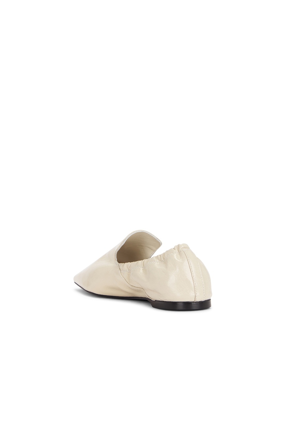 Elastic Back Leather Loafer - 3
