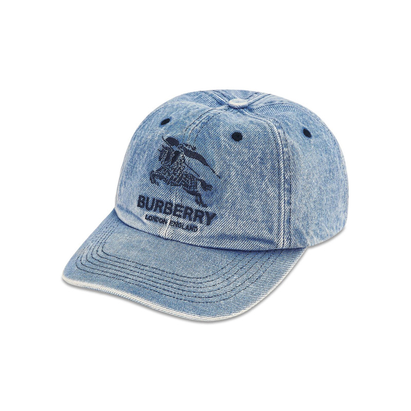 Supreme x Burberry Denim 6-Panel 'Blue' - 1