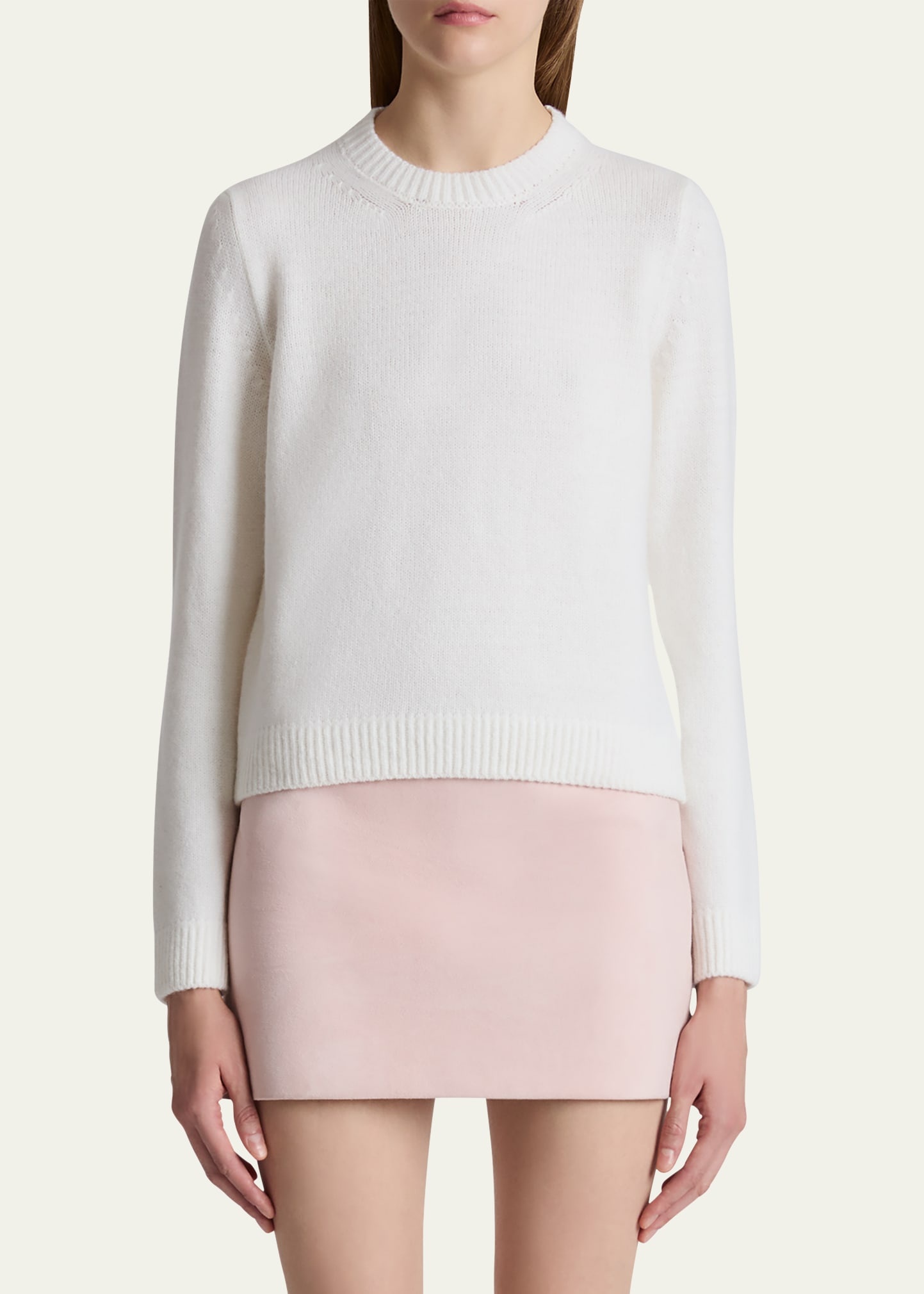 Leta Cashmere Crewneck Sweater - 4