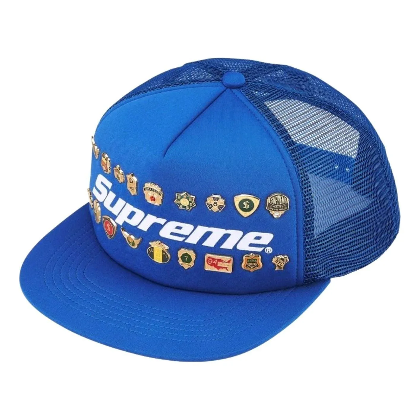 Supreme SS26 Pins Mesh Back 5-Panel 'Royal' SUP-SS26-1017-ROY - 1