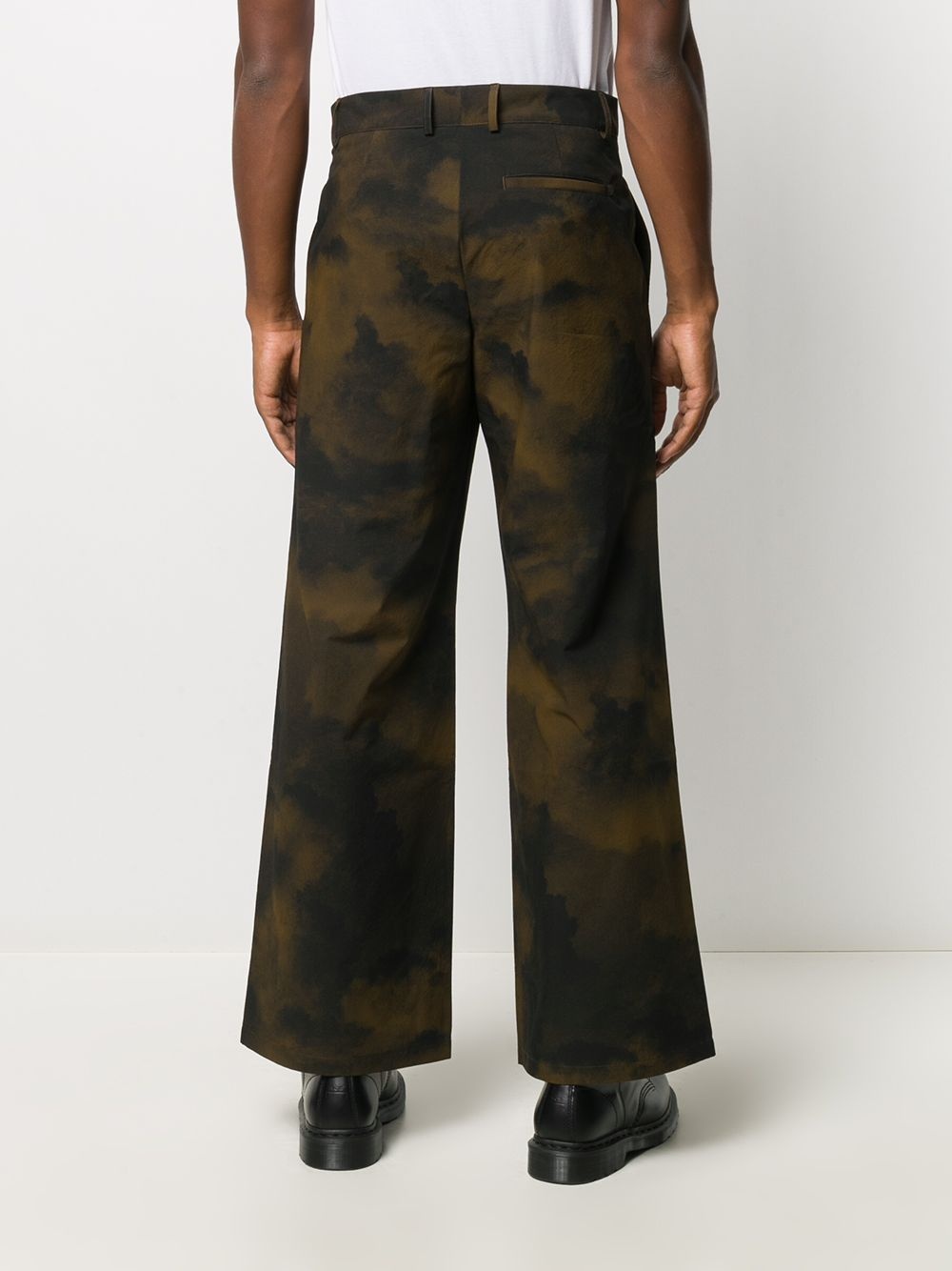 Terrain print trousers - 4