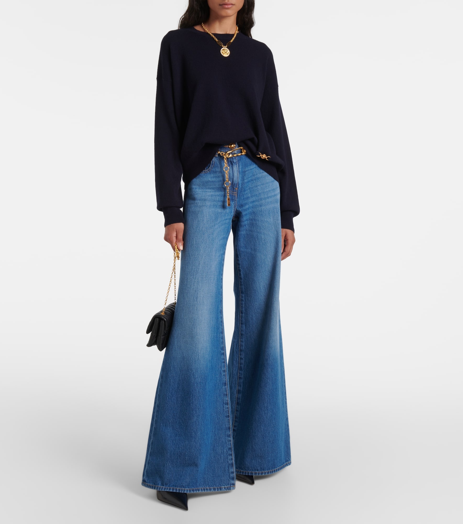 Medusa '95 wool and cashmere sweater - 2