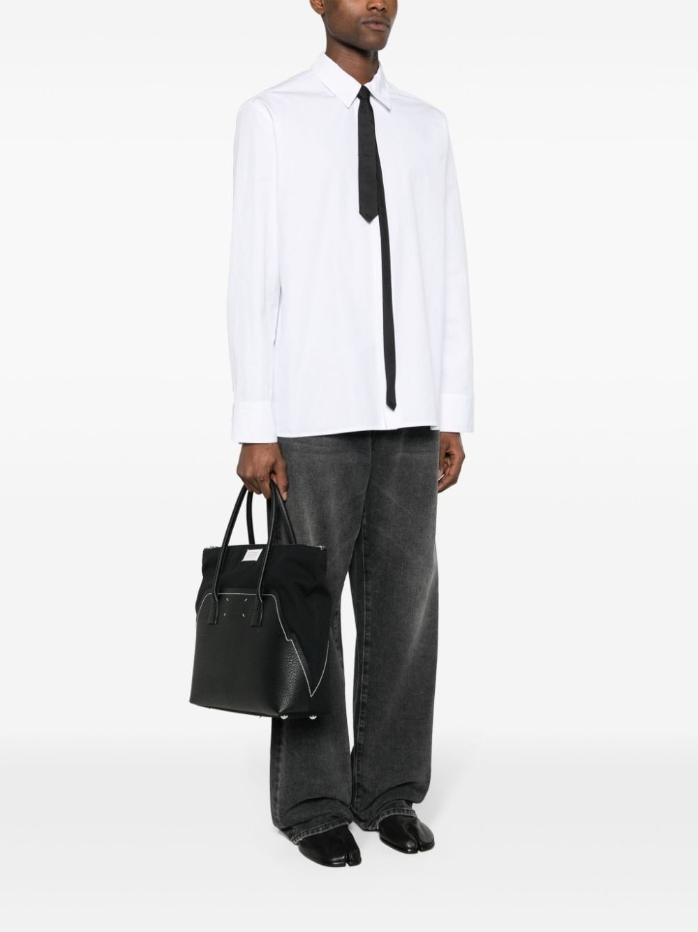 large 5AC leather bag - 2