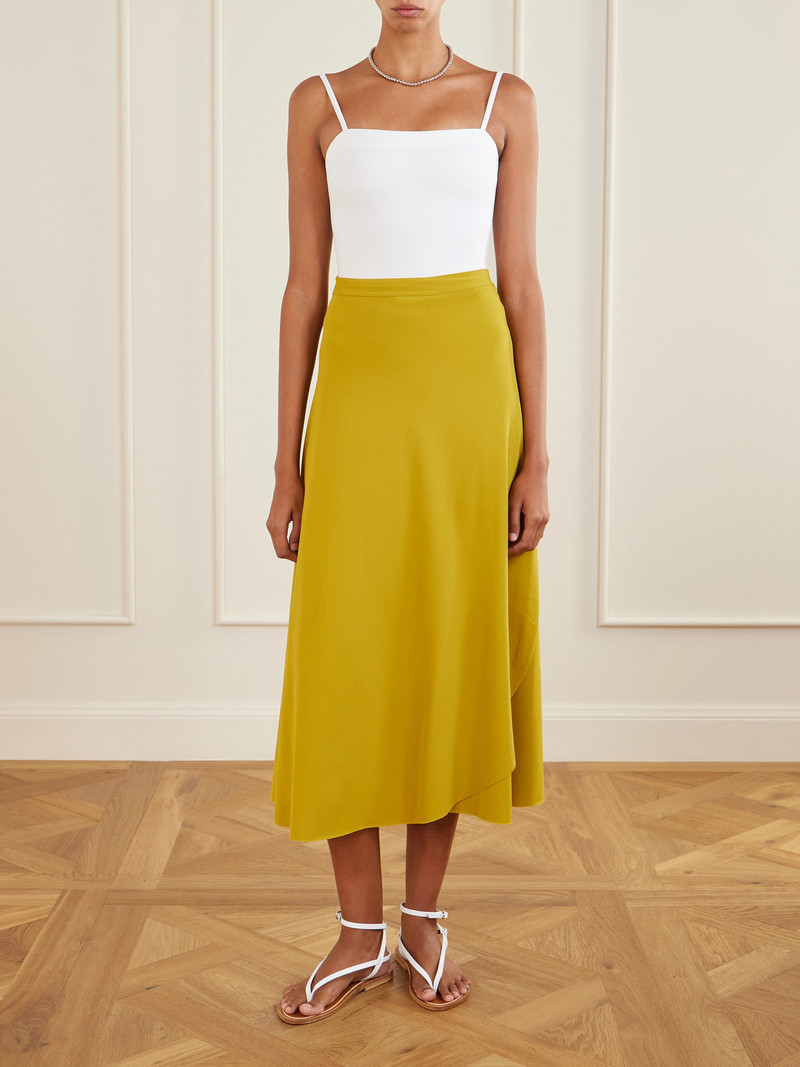 ERES Julieta Stretch-jersey Wrap Midi Skirt outlook