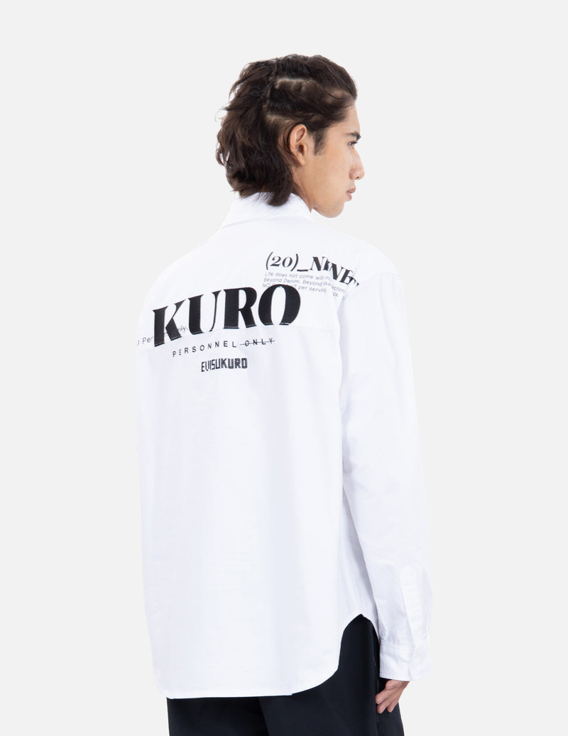 Multi Logo Print Cargo Shirt 8