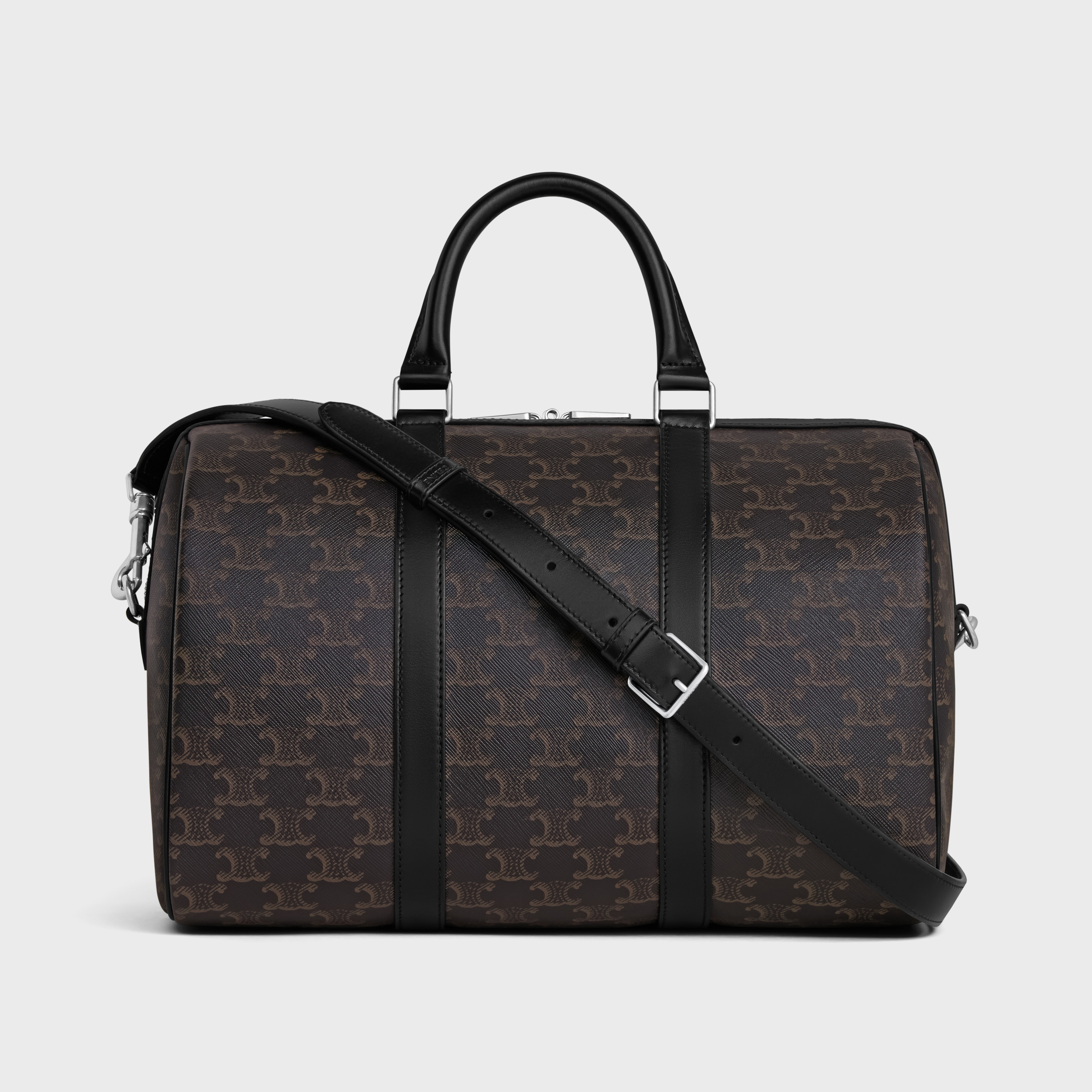 LARGE BOSTON in Triomphe Canvas & calfskin - 3