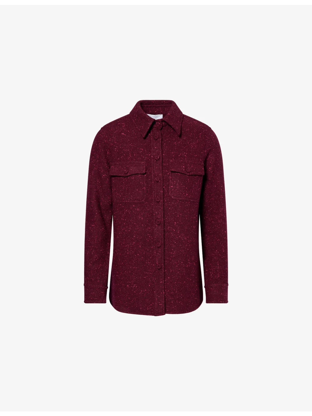 John Austin Wool-And-Cashmere Shirt - 1