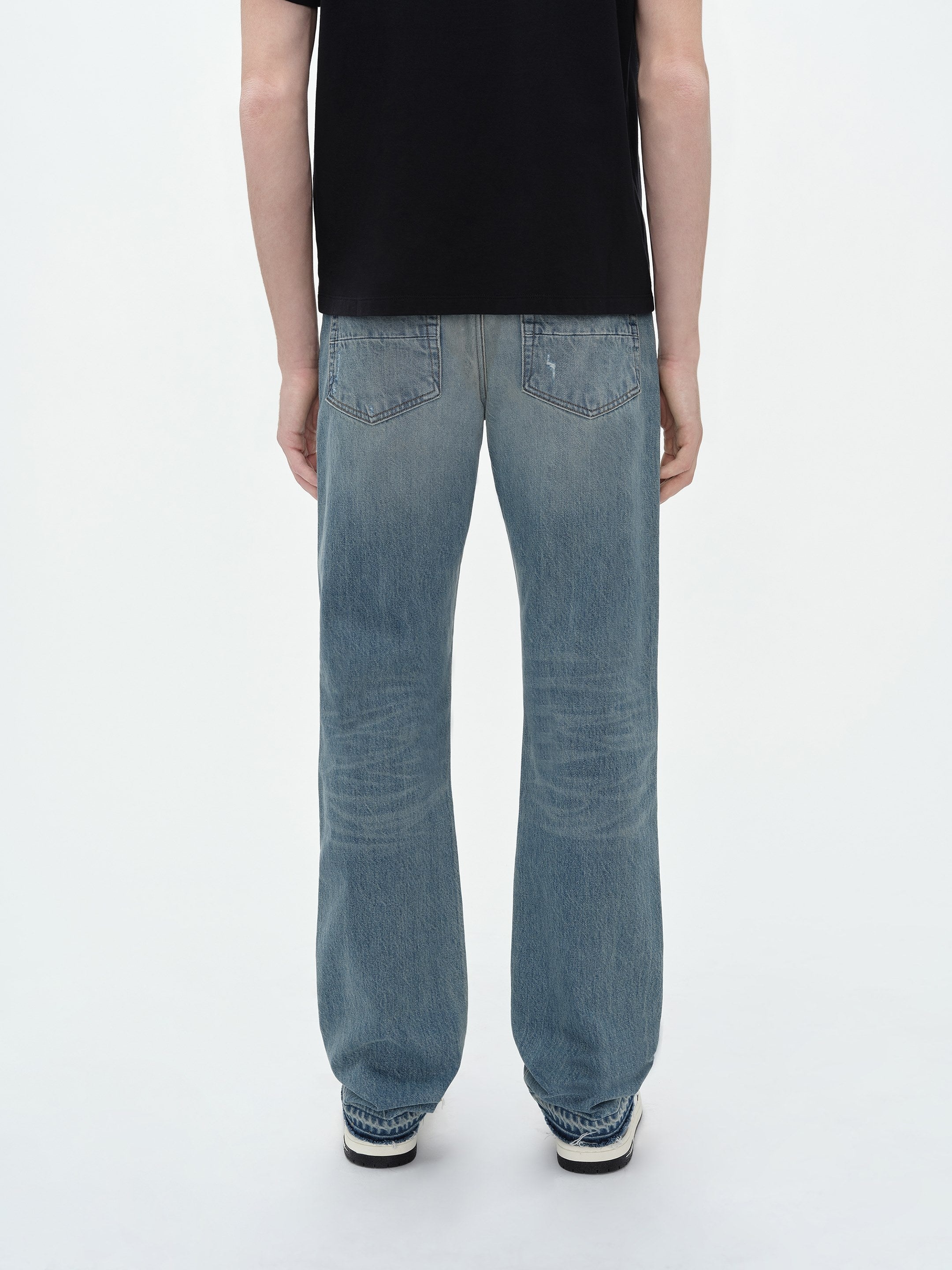 RELEASED HEM STRAIGHT JEAN - 4