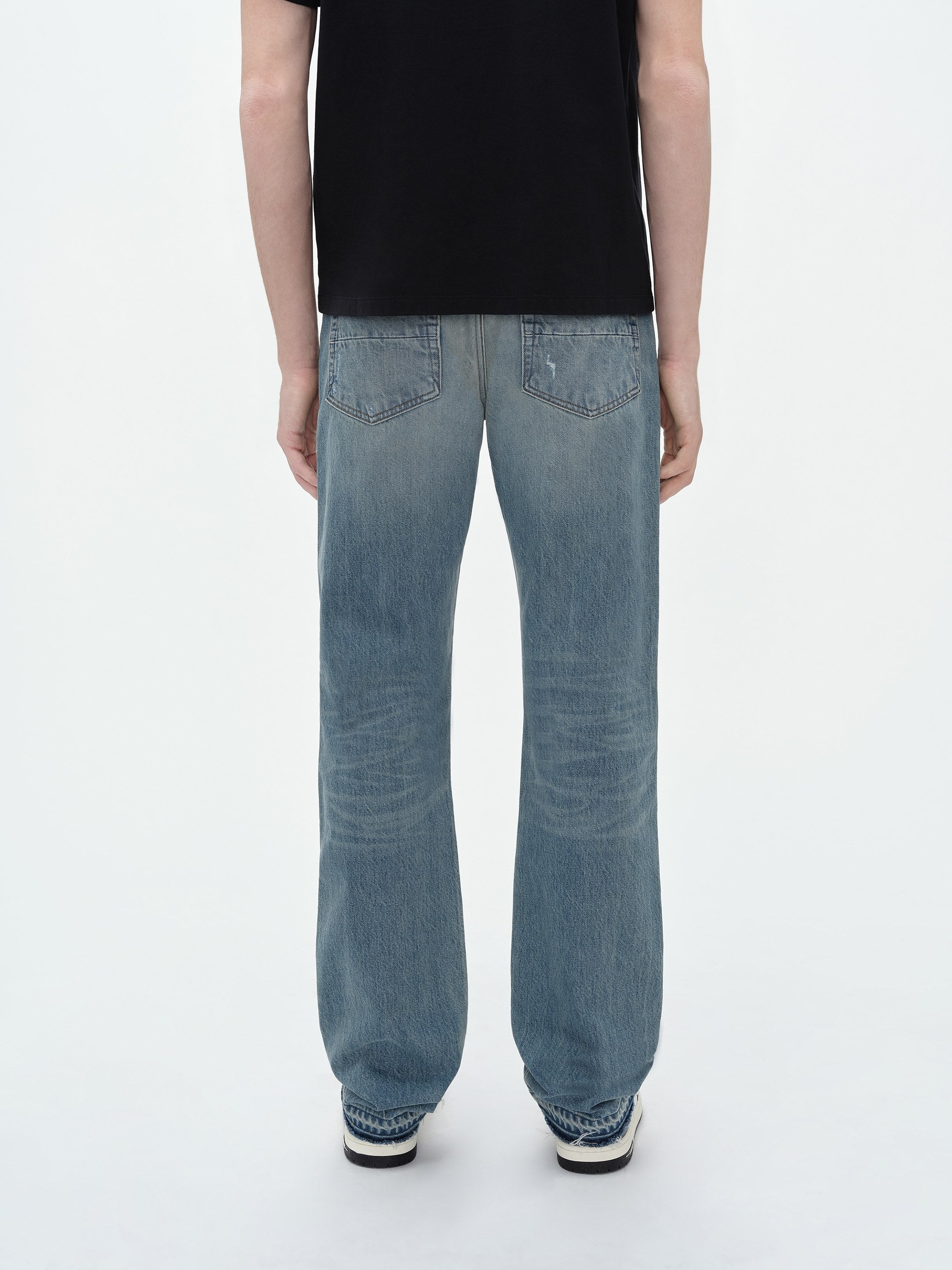 RELEASED HEM STRAIGHT JEAN - 4