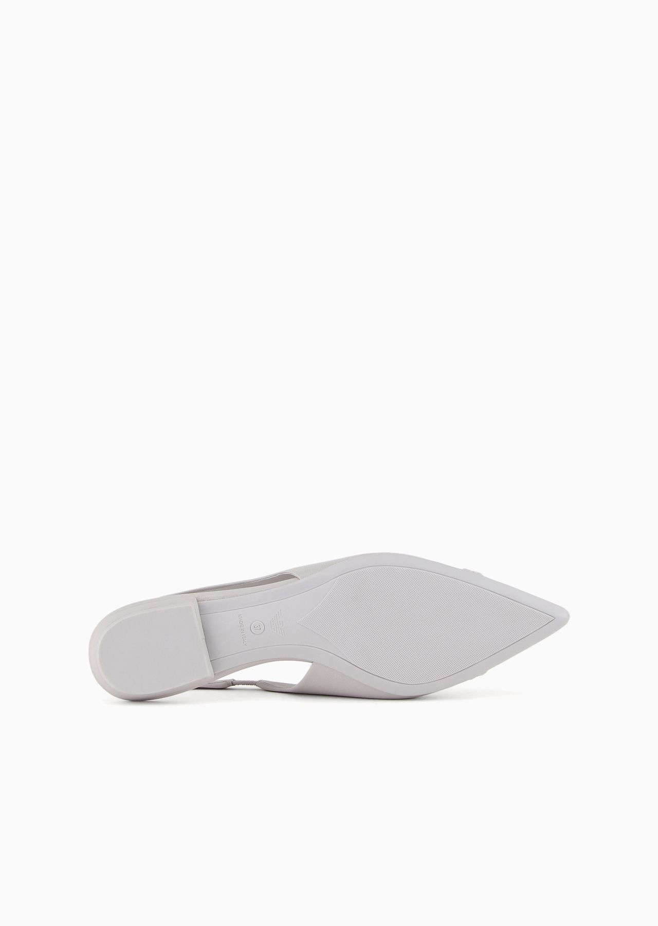 Nappa leather slingback ballerinas with rubber toe - 6