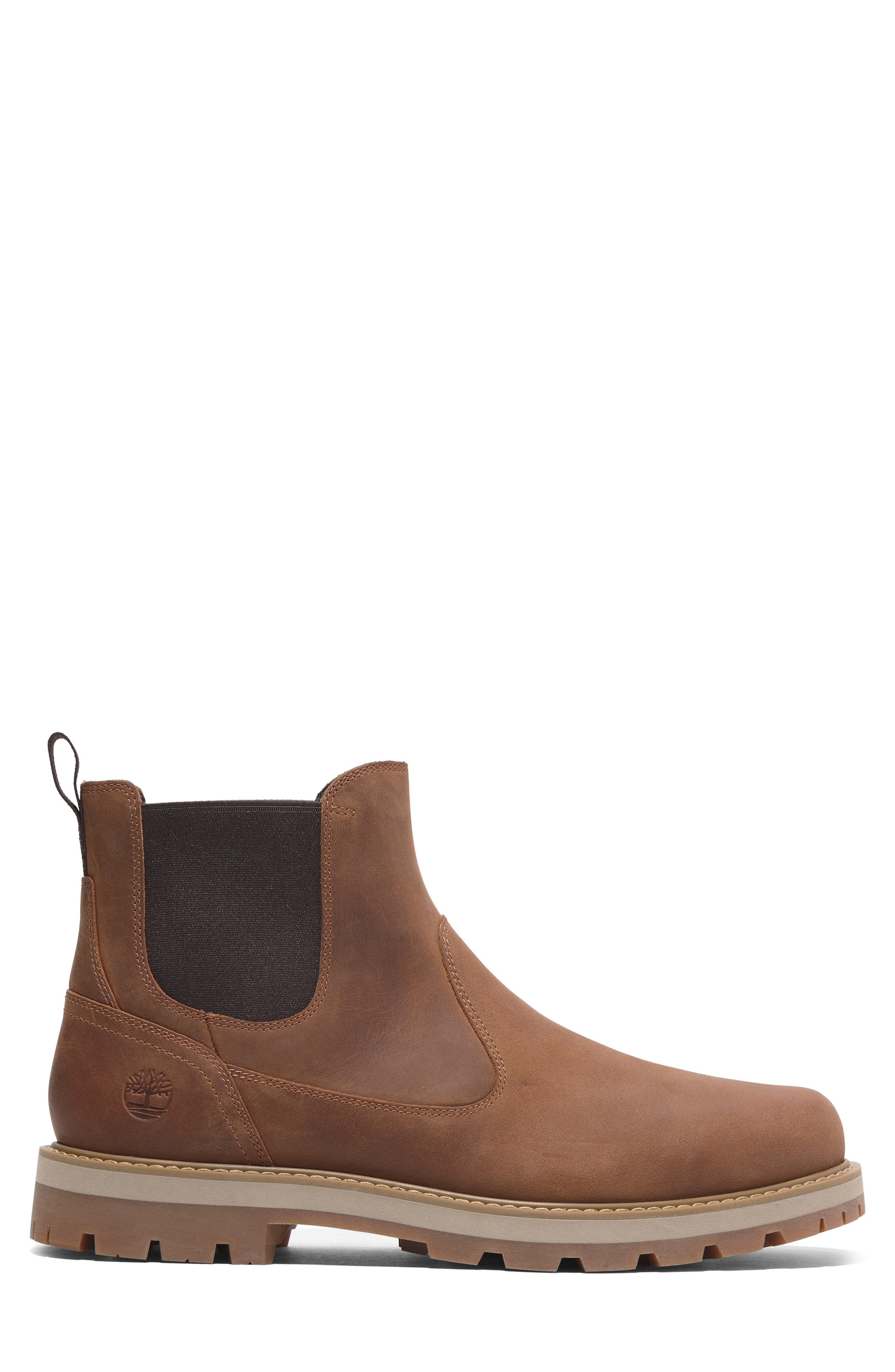 Timberland Britton Road Mid Chelsea Boot (Men) in Rust Full Grain at Nordstrom - 3