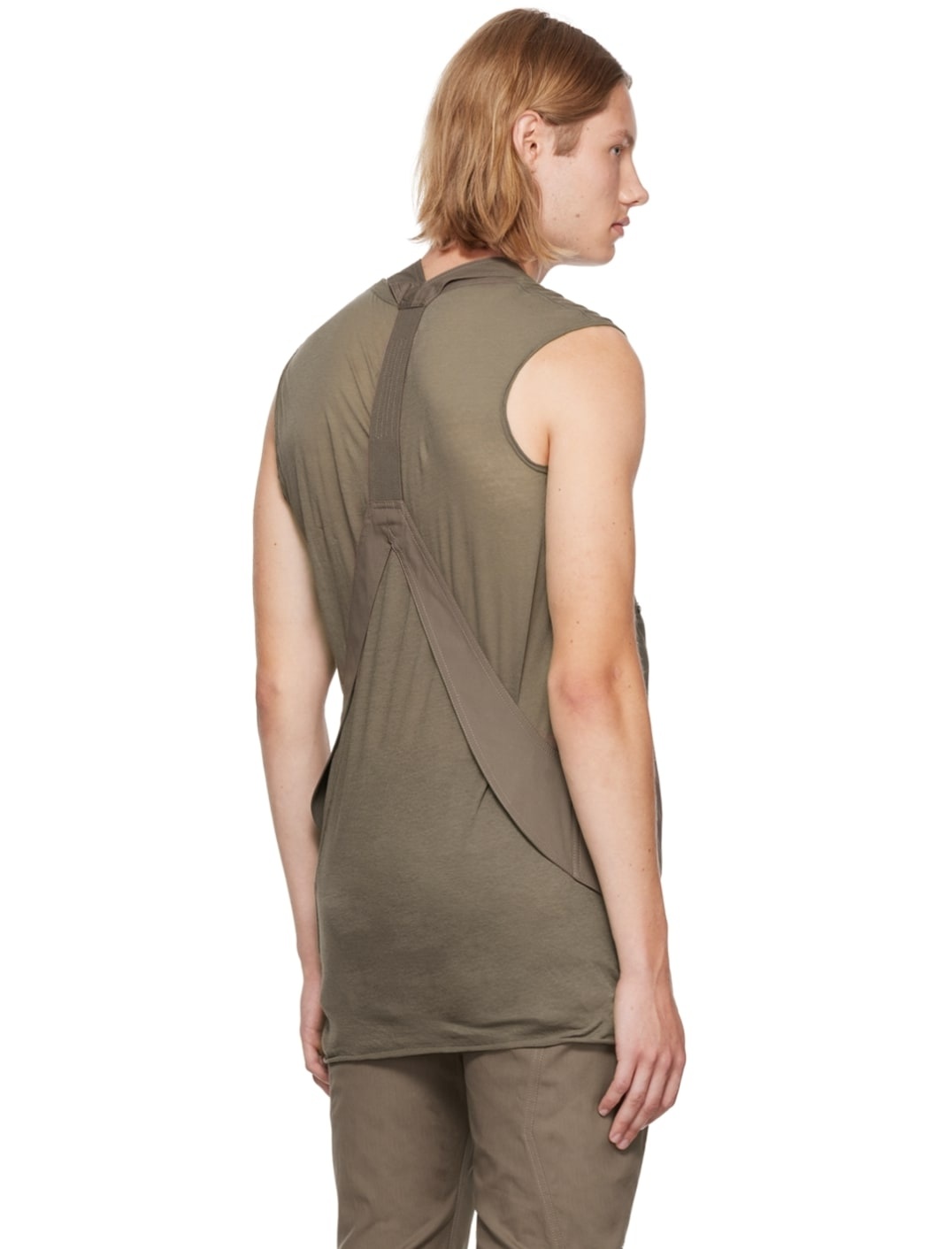 Taupe Bauhaus Vest - 3