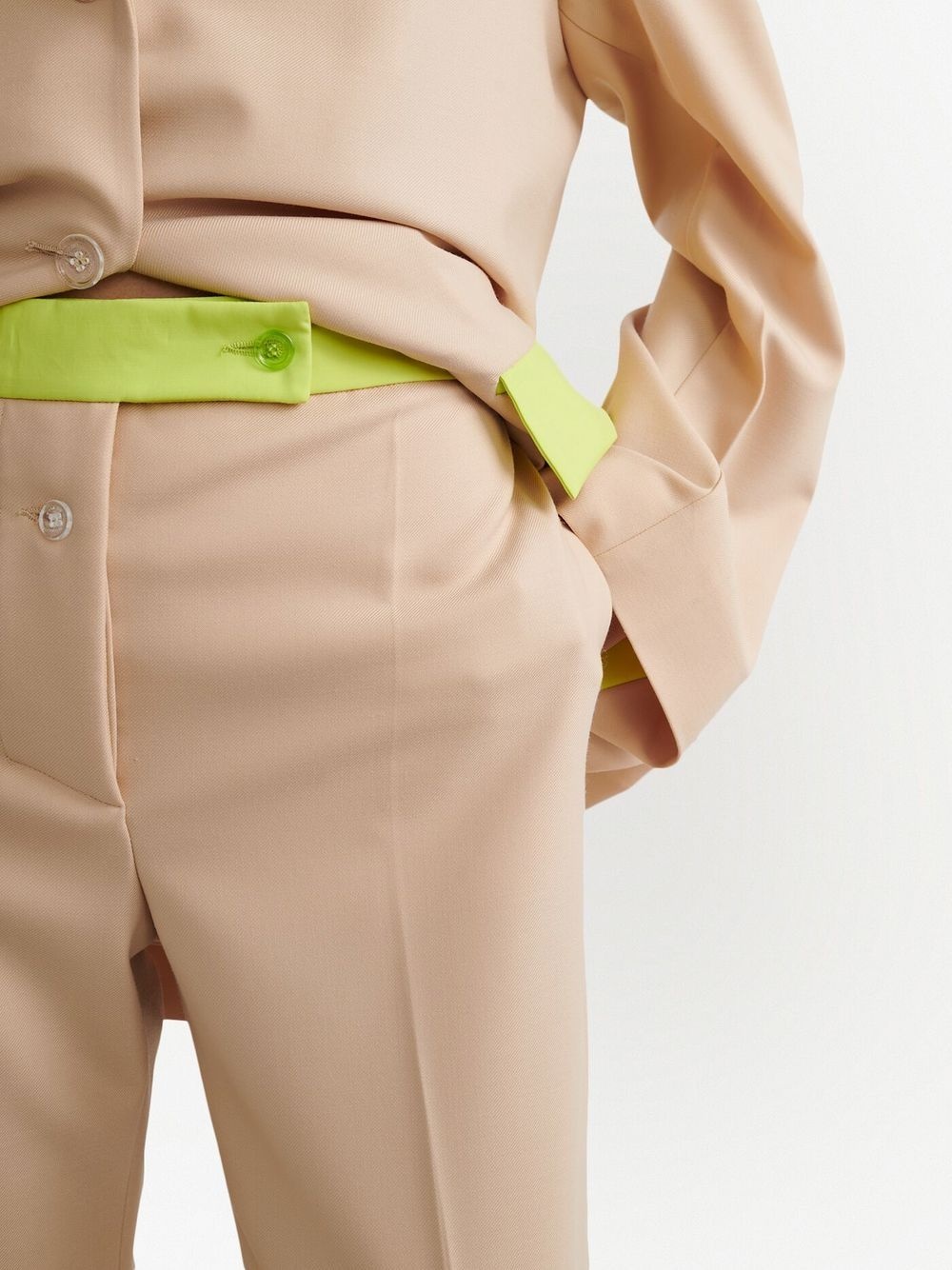 Active straight-leg tailored trousers - 5