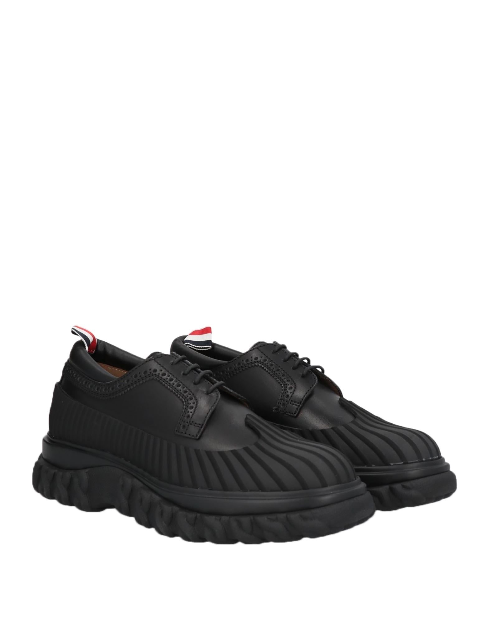 Black Men's Laced Shoes - 2