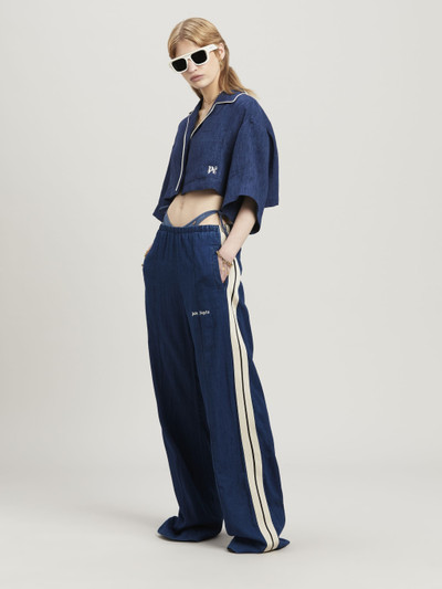 Palm Angels Chambray Track Pants outlook