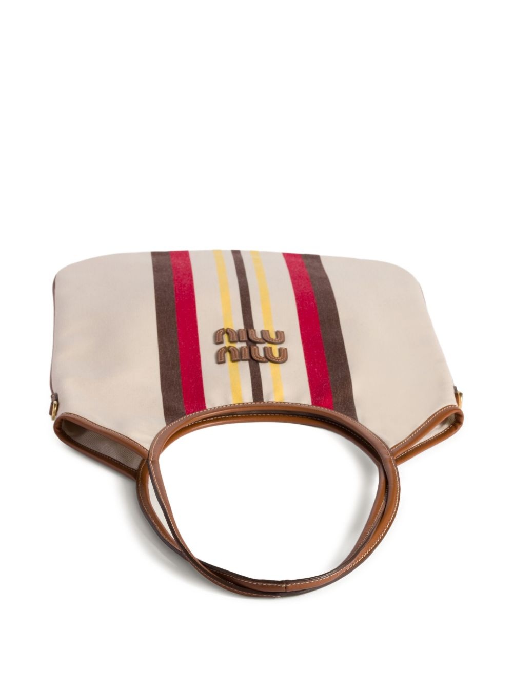 Ivy striped tote bag - 6