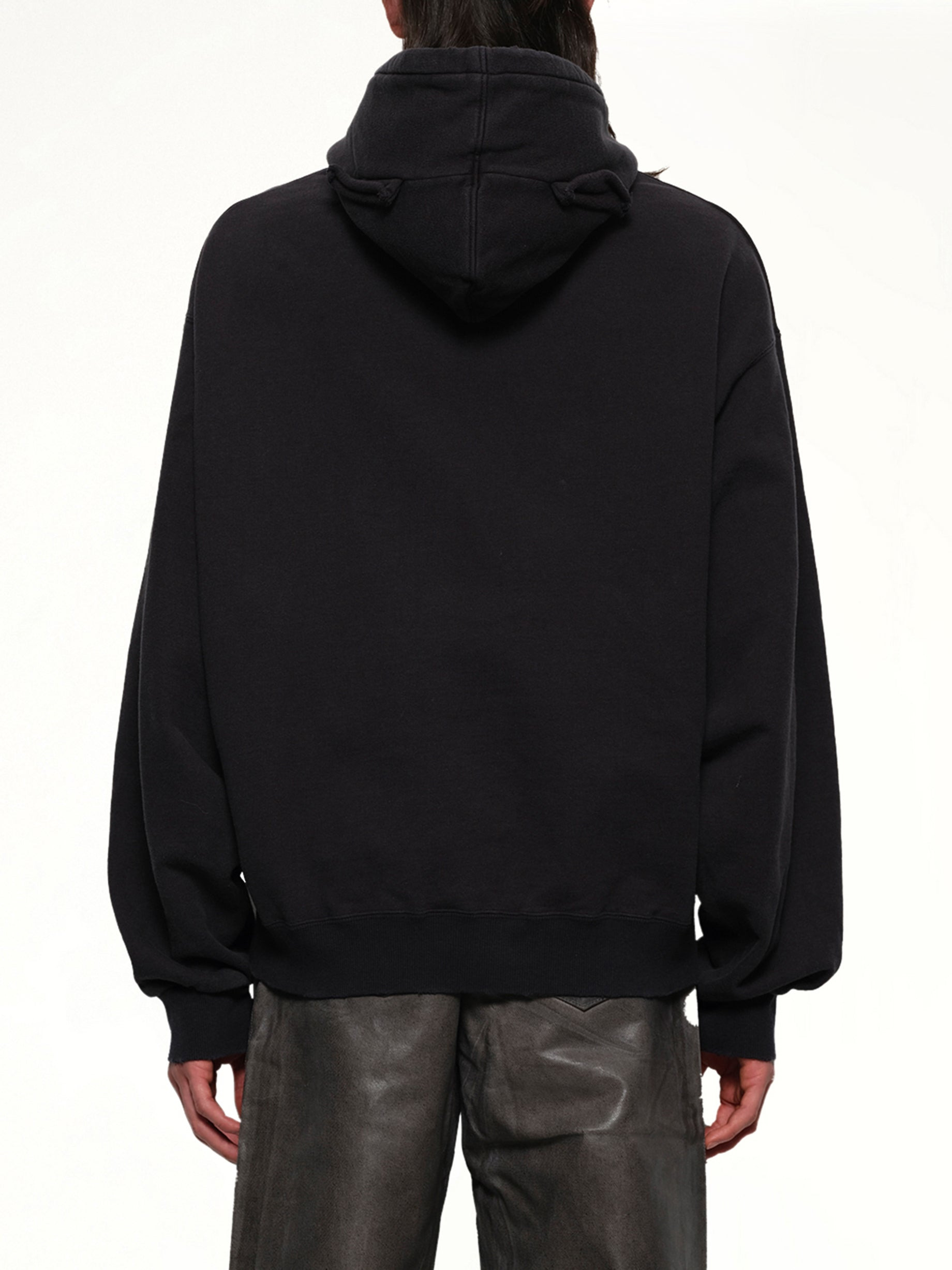 Villain Cover Print Hoodie in Black - 5