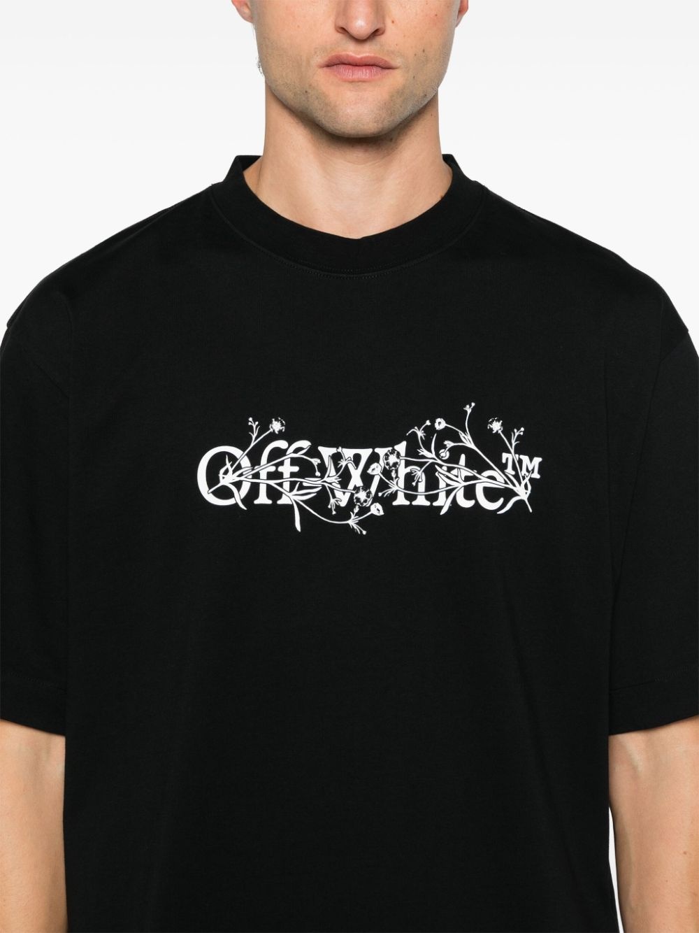 【関税込み】Off-White ホワイト Bookish Flower Skate Tシャツ Off-White Bookish Flower Skate T-shirt | REVERSIBLE